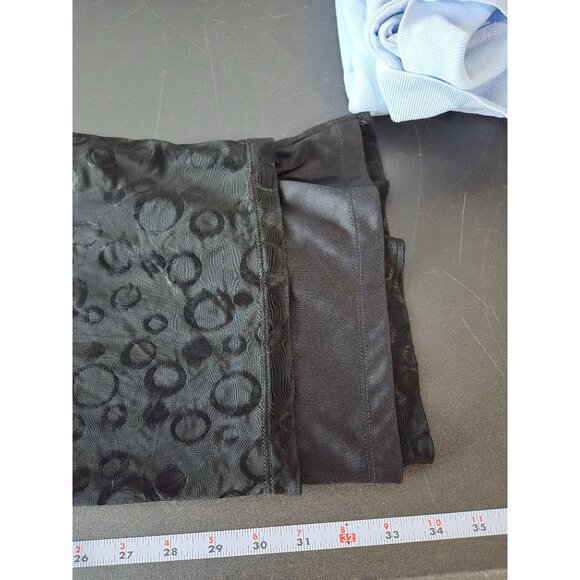 Travelers by Chicos Black Short Sleeve Mini Dress Size 2 Large 12 Stretch Comfy - Picture 8 of 10